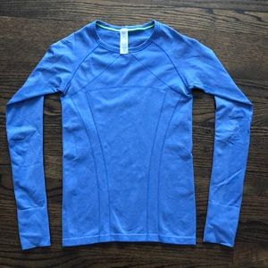 NWOT Ivivva by LULULEMON girls swiftly tech long sleeve